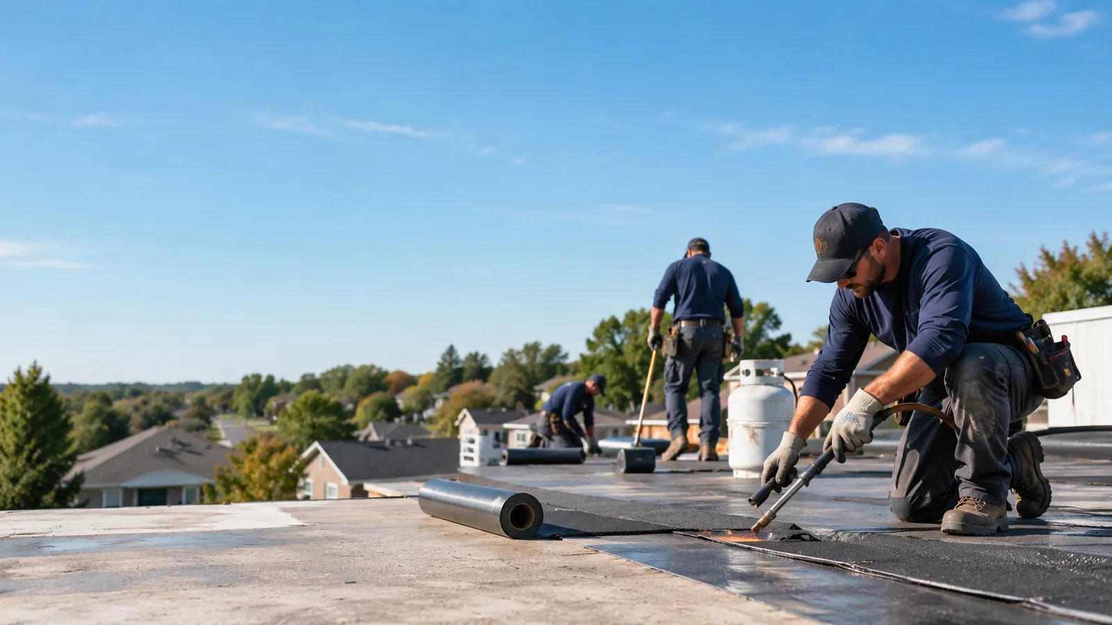 Flat Roof Leak Repair providers in Tyronza, AR